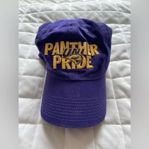 Purple And Yellow UNI Panther Pride Nike Brand Baseball Cap